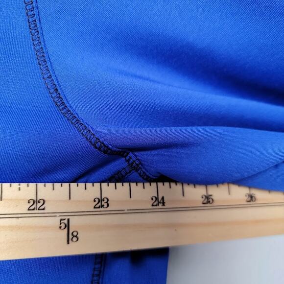 Callaway Blue Quarter Zip Pullover M Golf Cystic Fibrosis Logo Weather Series - Picture 5 of 11